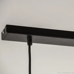 Sale Straluma Moderne 3-lichts hanglamp zwart metaal