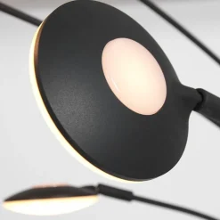 Cheap Straluma Moderne 5-lichts LED vloerlamp zwart