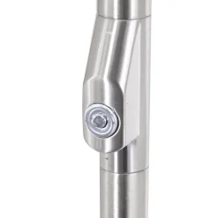 Best Straluma Moderne 3-lichts LED vloerlamp geborsteld staal