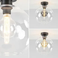Cheap Straluma Moderne plafondlamp globe helder glas