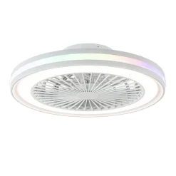 Fashion Straluma Moderne plafondventilator wit inclusief LED en color