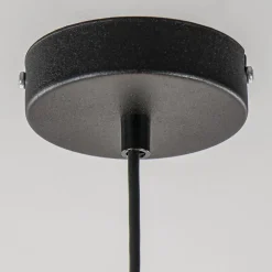 Clearance Straluma Moderne retro hanglamp zwart met witte bollen