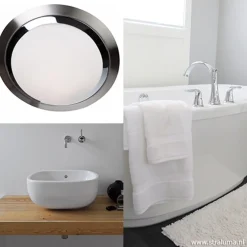 Best Straluma Moderne ronde plafonnière LED badkamer