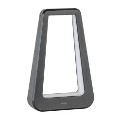 Best Straluma Moderne tafellamp batterij zwart oplaadbaar IP65