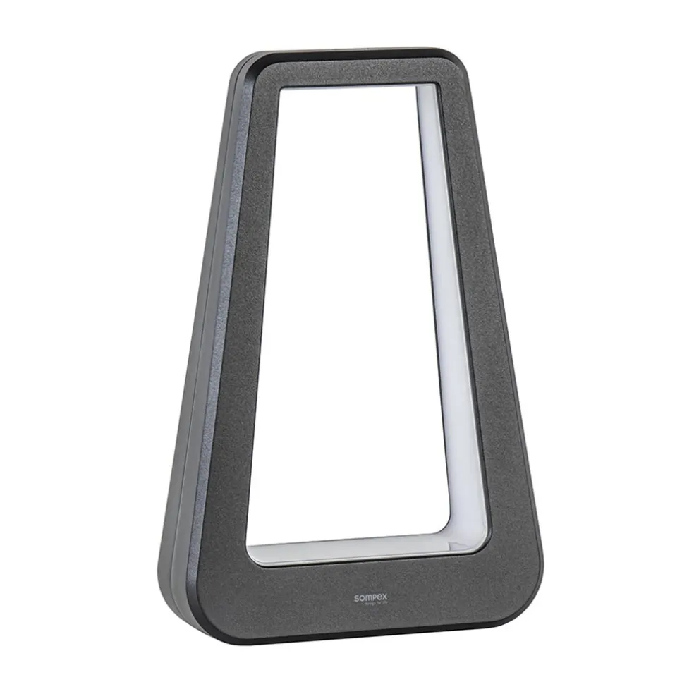 Best Straluma Moderne tafellamp batterij zwart oplaadbaar IP65