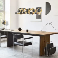Best Sale Straluma Moderne tafellamp grijs/goud + amber glas