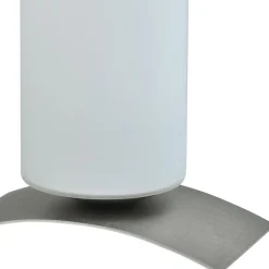 Best Straluma Moderne tafellamp Oblica zuil nikkel