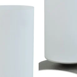 Best Straluma Moderne tafellamp Oblica zuil nikkel