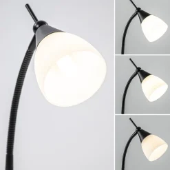 New Straluma Moderne tafellamp Touchy zwart dimbaar