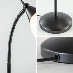 New Straluma Moderne tafellamp Touchy zwart dimbaar