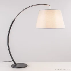 New Straluma Moderne tafellamp zwart nikkel incl. kap