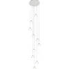 Shop Straluma Moderne videlamp chroom met helder glas incl LED