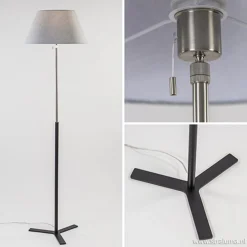 Fashion Straluma Moderne vloerlamp incl. kantelbare kap
