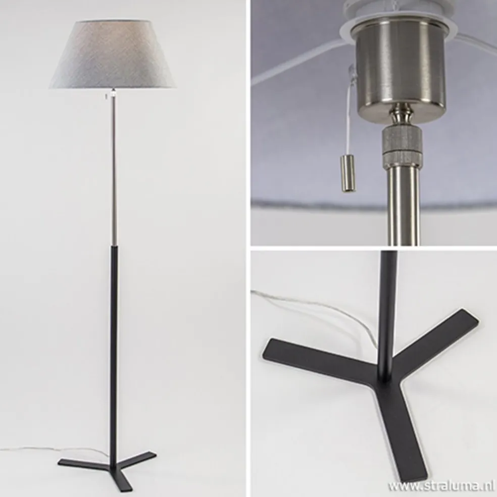 Fashion Straluma Moderne vloerlamp incl. kantelbare kap