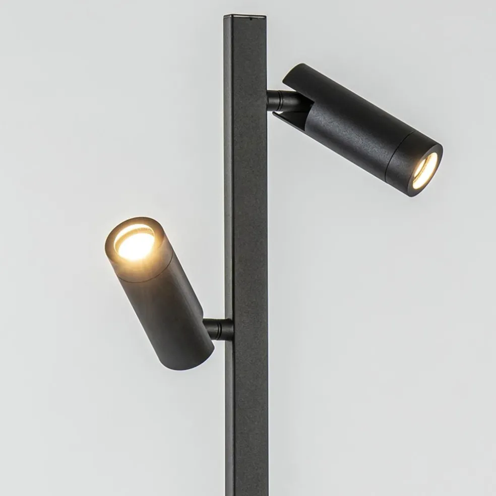 Online Straluma Moderne vloerlamp met verstelbare spots zwart/goud