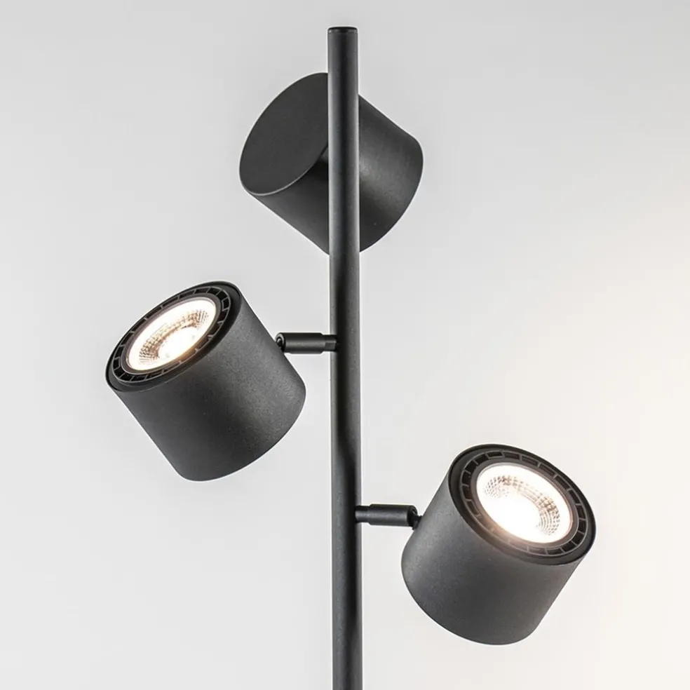 Best Sale Straluma Moderne vloerlamp zwart met verstelbare LED spots