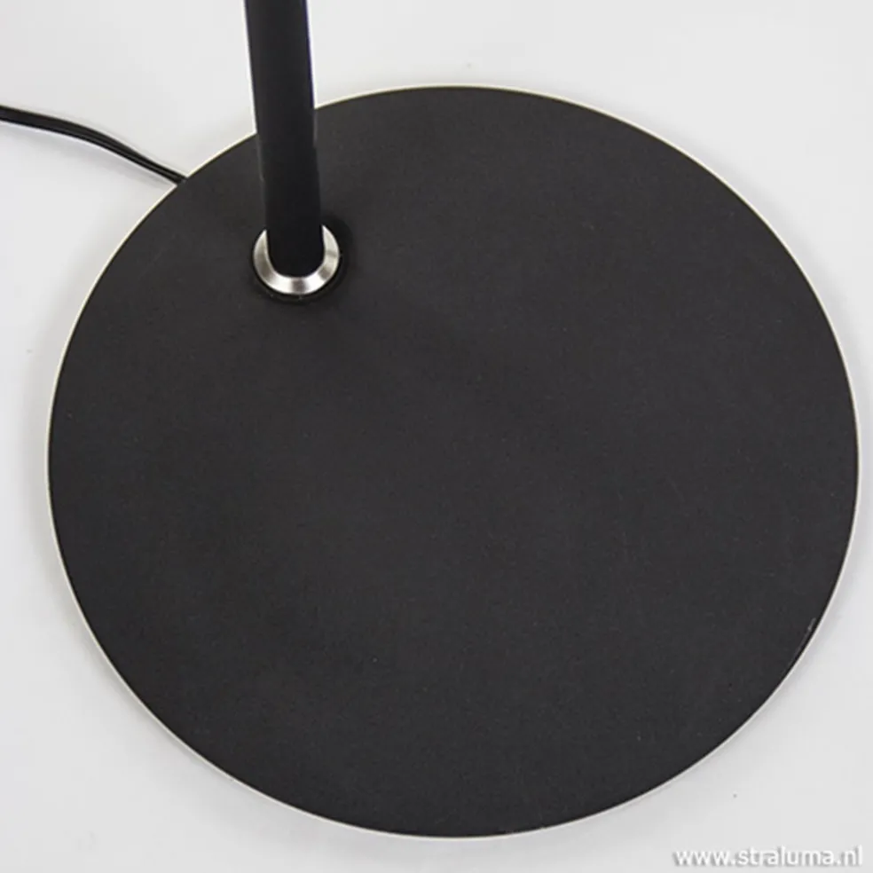 New Straluma Moderne vloerlamp-uplighter LED zwart