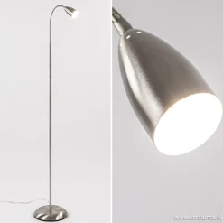 Hot Straluma Moderne vloer/leeslamp met touchdimmer