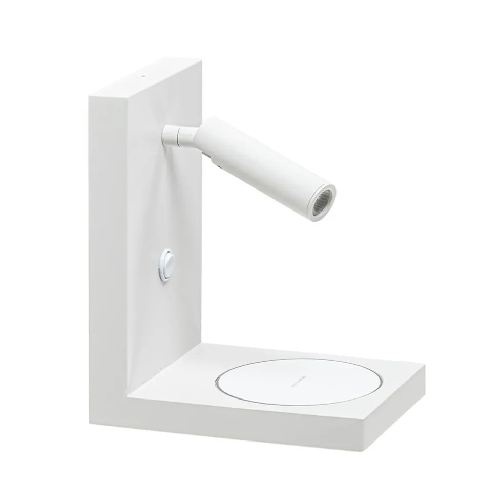 New Straluma Moderne wandlamp wit inclusief LED en fast charger