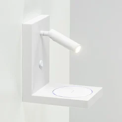 New Straluma Moderne wandlamp wit inclusief LED en fast charger