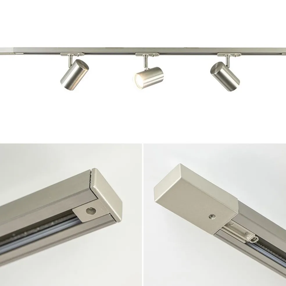 Best Sale Straluma Nikkel railsysteem met spots 1-fase