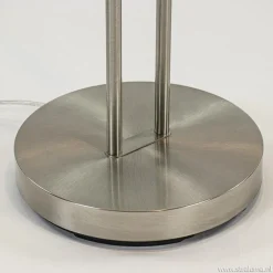 Best Sale Straluma Nikkel vloerlamp met LED uplighter en leeslamp