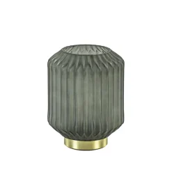 Flash Sale Straluma Olijf groene tafellamp Ivot op batterij