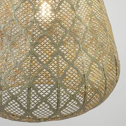 Store Straluma Oosterse hanglamp kegel goud groot