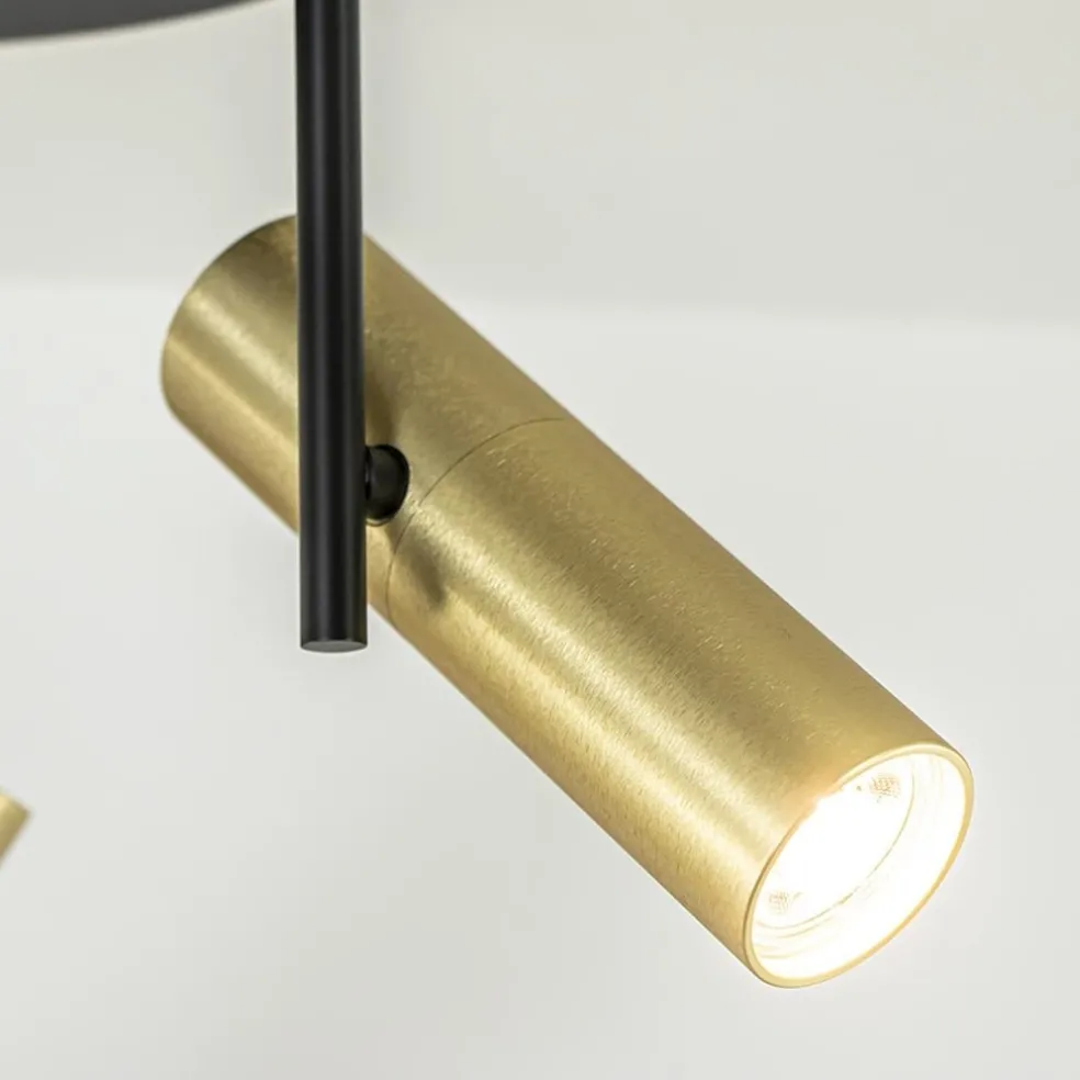 Flash Sale Straluma Opbouwspot 3-lichts cilinder zwart/brass