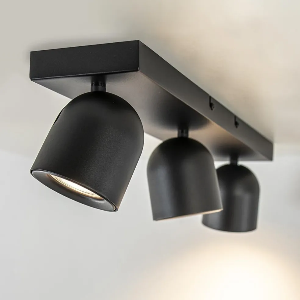 Online Straluma Opbouwspot Solare 3l balk zwart