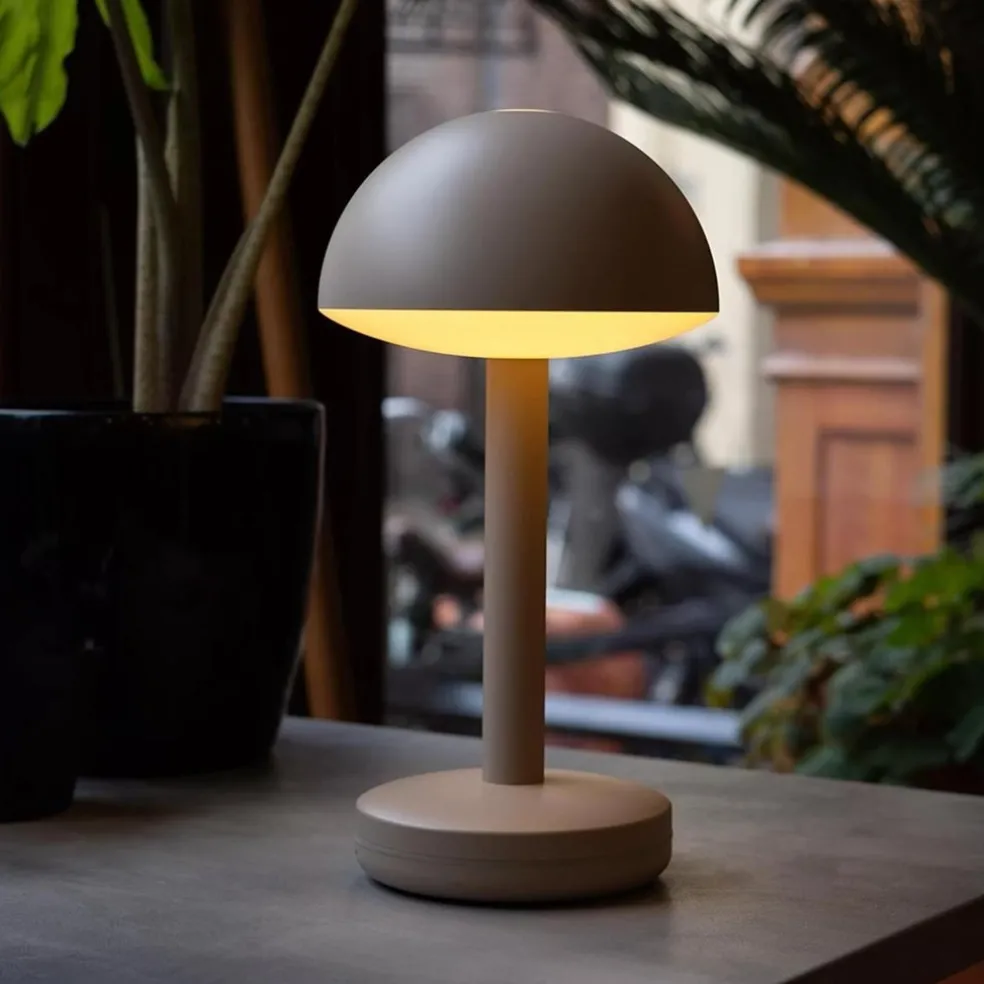 Shop Straluma Oplaadbare LED tafellamp beige