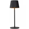 Online Straluma Oplaadbare tafellamp inclusief dimbaar LED zwart IP54