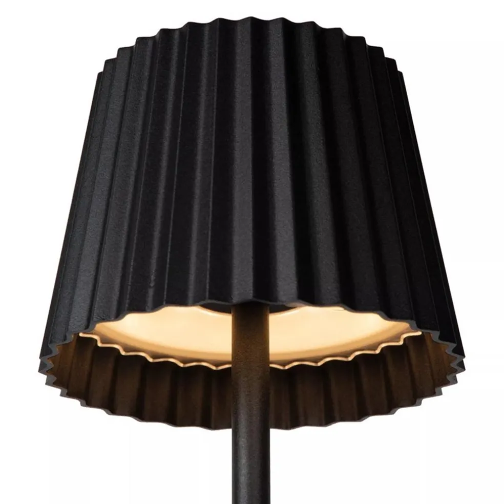 Online Straluma Oplaadbare tafellamp inclusief dimbaar LED zwart IP54