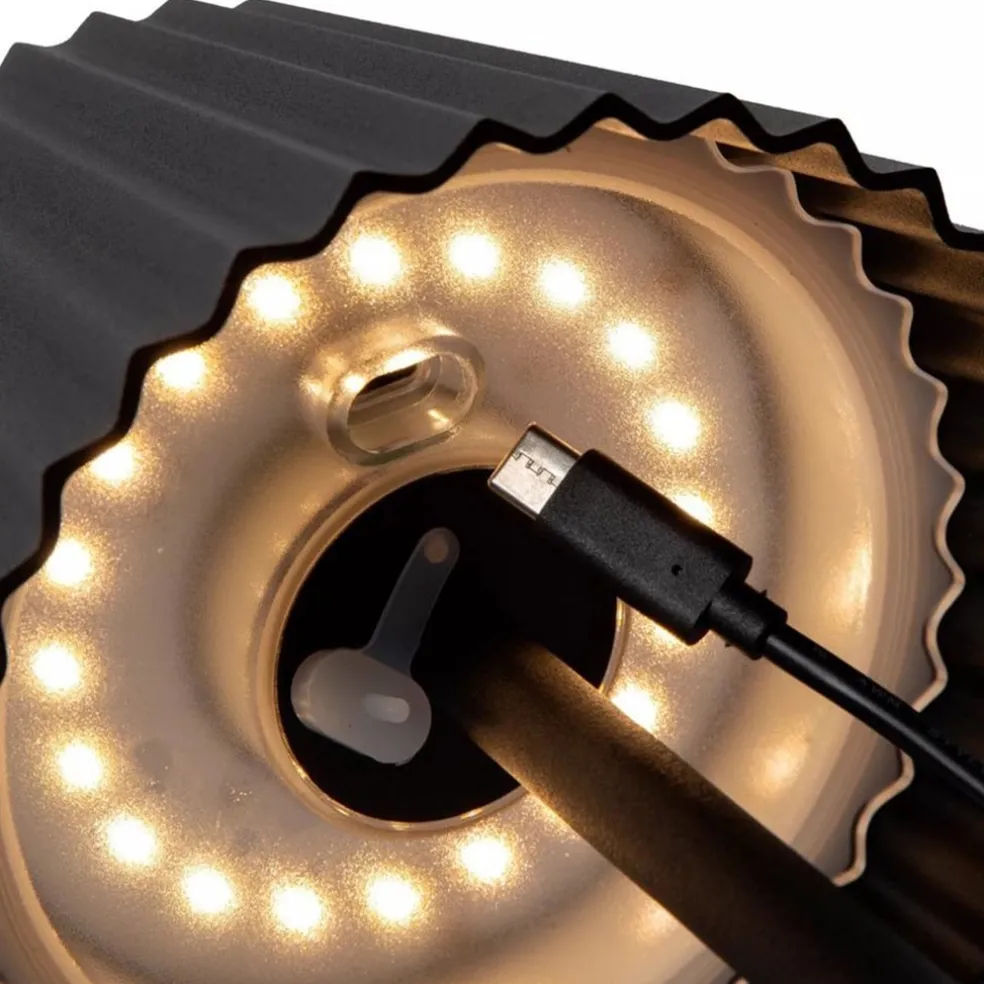 Online Straluma Oplaadbare tafellamp inclusief dimbaar LED zwart IP54