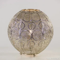 Online Straluma Oriental tafellamp bol oud zilver