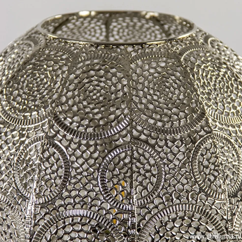 Online Straluma Oriental tafellamp bol oud zilver