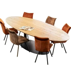 Store Straluma Ovale eetkamertafel eiken naturel 300x120 cm