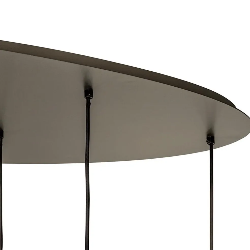 Cheap Straluma Ovale hanglamp platinum exclusief E27 lichtbronnen