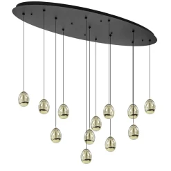 New Straluma Ovale 12-lichts LED hanglamp Golden Egg