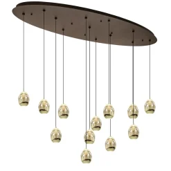 New Straluma Ovale 12-lichts LED hanglamp Golden Egg
