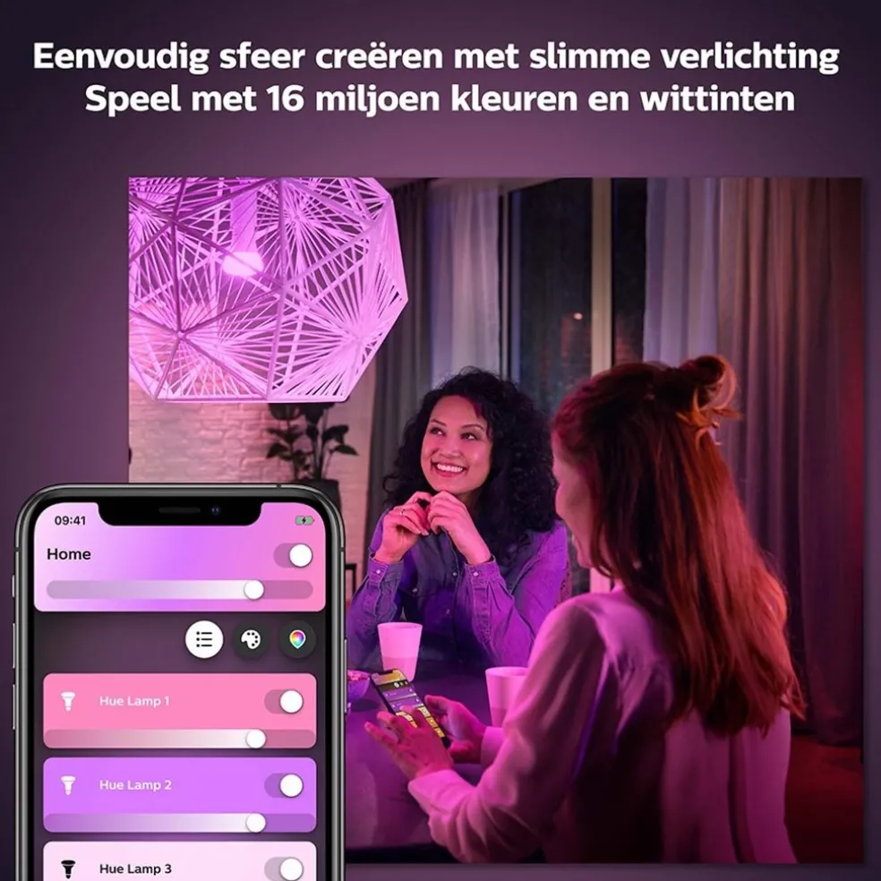 Flash Sale Straluma Philips Hue e27 2-pack color ambiance