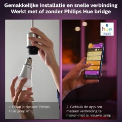 Flash Sale Straluma Philips Hue e27 2-pack color ambiance