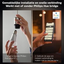 New Straluma Philips Hue e27 2-pack mat 2700k