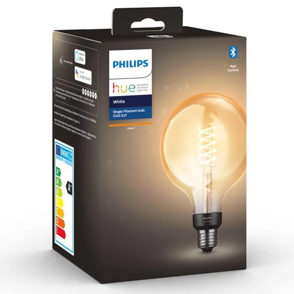 Sale Straluma Philips Hue 7w e27 globe gold 125mm 2100k