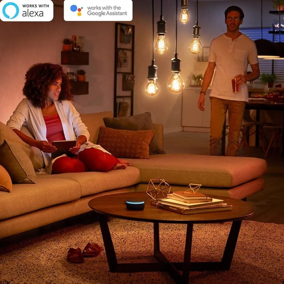 Sale Straluma Philips Hue 7w e27 globe gold 125mm 2100k