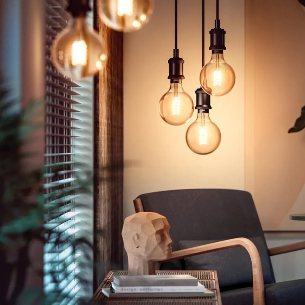Sale Straluma Philips Hue 7w e27 globe gold 125mm 2100k