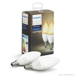 Online Straluma Philips Hue 4w e14 kaars 2-pack white ambiance