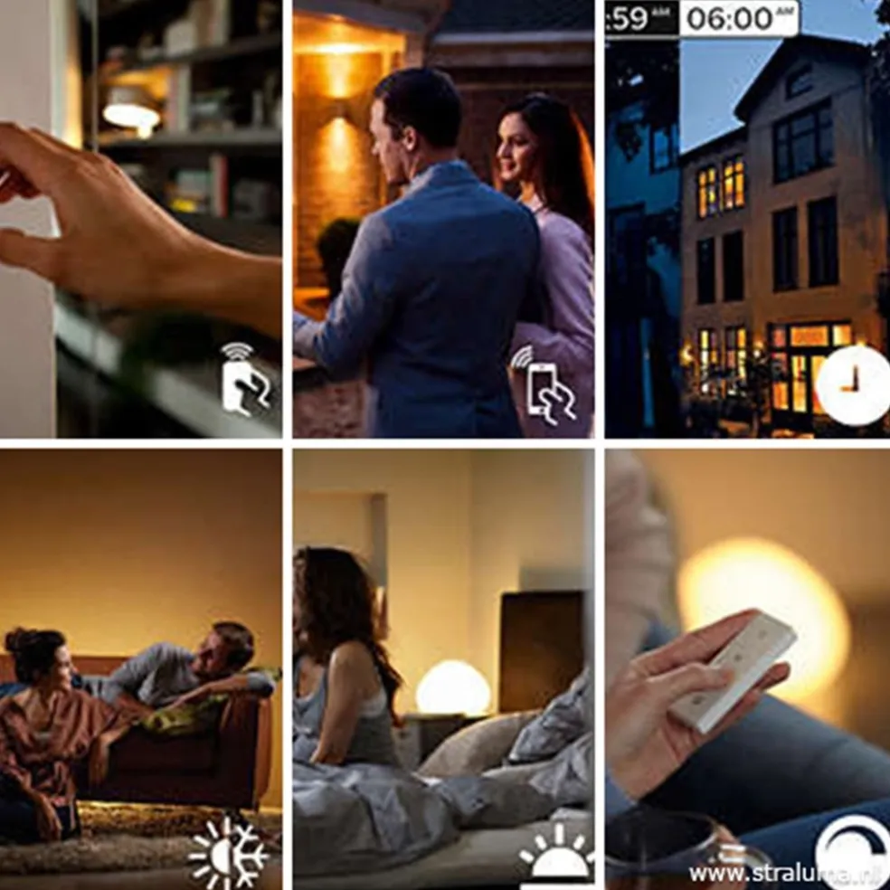 Online Straluma Philips Hue 4w e14 kaars 2-pack white ambiance