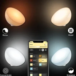 Online Straluma Philips Hue white and color ambiance go portable light met Bluetooth