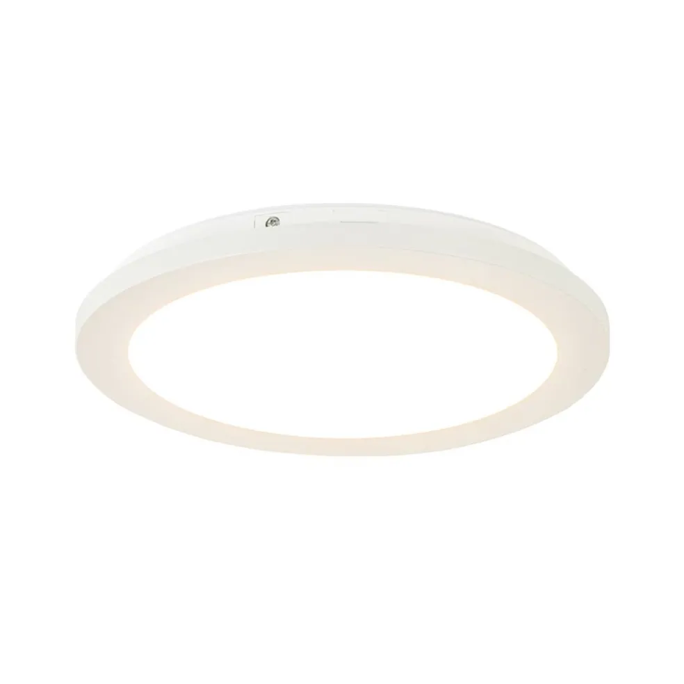 Cheap Straluma Plafondlamp Anne rond 26 wit 3-switchdim